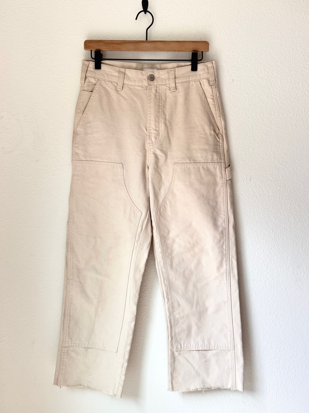 Obey Knee-reinforced natural carpenter utility pants - 27 - GUC
